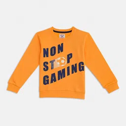 R&B Boys Orange Sweatshirt image 1