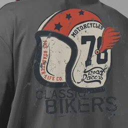 Roadster Grey Graphic Printed Pure Cotton Oversized T-shirt image 2