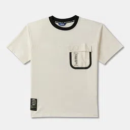 R&B Boys Typography Printed Cotton T-Shirt image 2