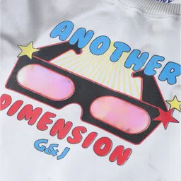 Gini and Jony Boys Printed Fleece Sweatshirt image 2