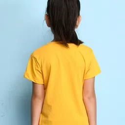 NUSYL Girls Graphic Printed T-shirt image 3