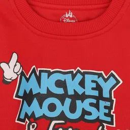 Bodycare Kids Girls Red Typography Printed Applique T-shirt image 3