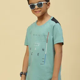 Monte Carlo Boys Typography Printed Pure Cotton T-Shirt image 4