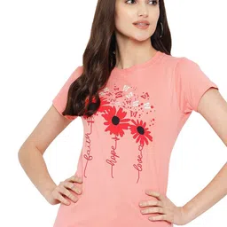 Fabflee Pack Of 4 Printed Cotton T-shirts image 4