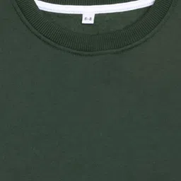 NUSYL Kids Typography Printed Oversized Fleece Pullover image 2