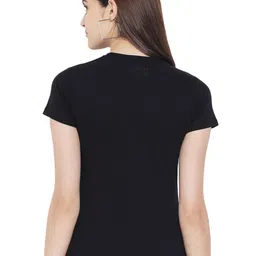 Fabflee Pack Of 4 Typography Printed Cotton T-Shirt image 5