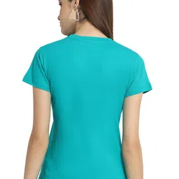 Fabflee Pack Of 4 Typography Printed Regular Fit Cotton T-shirt image 5