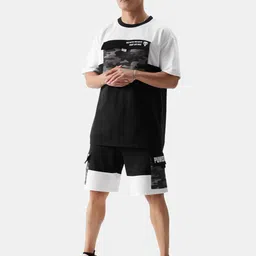 The Souled Store Marvel The Punisher Drop-Shoulder Sleeves Oversized Fit Cotton T-Shirt image 5