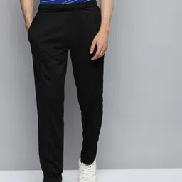 Alcis Men Black Solid Slim Fit Mid-Rise Regular Track Pants-image-34