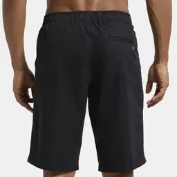 jockey Solid Men Black Regular Shorts image 3