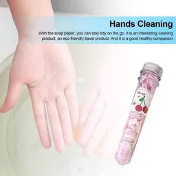 beggie Fruit Scenper Soap Sheets inTest Tube Travel-Friendly Disposable Wash-6 Flavours image 2