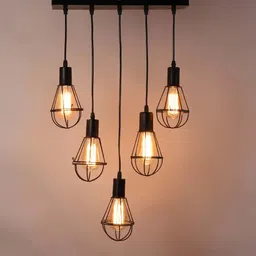 Sinoman Black Hanging Light Chandelier Ceiling Lamp-picture-21