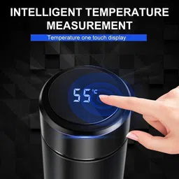 k m d Smart LED Temperature Display Stainless Steel Vacuum Flask 500 ml Water Bottle image 3