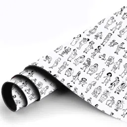 ZORI People Standing Drawing Printed MousePad for Gaming Computer, Laptop (11*23inch) Non Slip Base Mousepad image 2