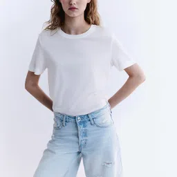 H&M Women Baggy Low Denim Shorts-picture-12