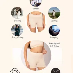 arLa APPAREL Pack Of 5 Seamless Pure-Cotton Boyshorts Briefs image 5