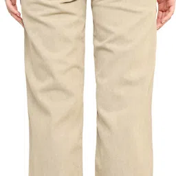 zayla Women Flared Mid Rise Beige Jeans image 2