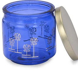 somil Glass Cookie Jar - 400 ml image 2