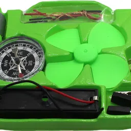 neoinsta shopping Small size science kit with compass and others within a plastic case green color image 2