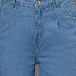 kotty Women Regular Mid Rise Light Blue Jeans image 5