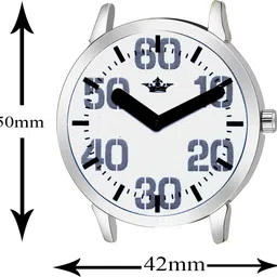 hvh world Artistic & Unique Design Series Analog Watch - For Men White Professional Look LR62 image 4