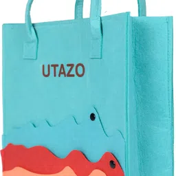 utazo Multicolor, Green Men & Women Tote Stylish Tote Bag for Shopping, Office, Travel & Daily Use image 5