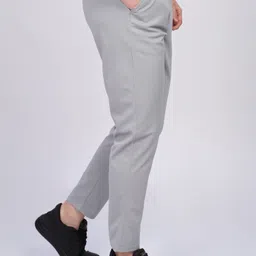 veyniz Men Solid Grey Track Pants image 3