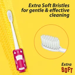 dentoshine ZIPPY for Kids (Ages 3+) Extra Soft Toothbrush image 3