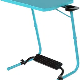 table magic Pro Executive Aqua Blue Metal Portable Laptop Table-picture-16