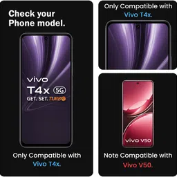 ArmourPro Edge To Edge Tempered Glass for Vivo T4x 5G, Vivo T4x, OG Tempered Glass with Cable Protector image 5