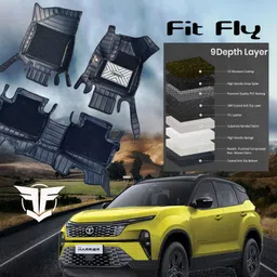 fit fly Leather 9D Mat For Mahindra XUV 3XO image 4