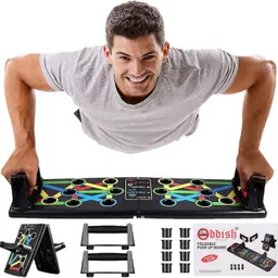 oddish Push Up Board System, 15 in 1 Body Building Exercise Fitness Accessory Kit Kit-picture-10
