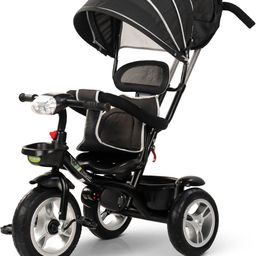 baybee Klinto 2 in 1 Baby Tricycle for Kids with Parental Control, Canopy&Rubber Wheels Baby Kids Cycle Tricycle-picture-18