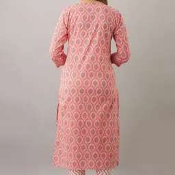 kashino Women Viscose Rayon Kurta Pant Set image 2