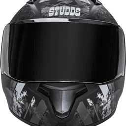studds THUNDER D1 FULL FACE WITH CLEAR VISOR Motorbike Helmet image 2