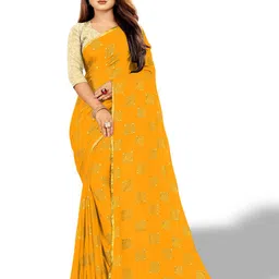 Rhey Ethnic Motifs Printed Zari Festive Saree-picture-35