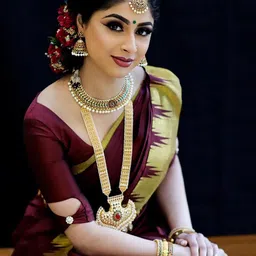 Aldwych Woven Design Zari Banarasi Designer Saree image 4