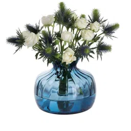 dartington Cushion Glass Table Vase image 3