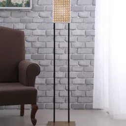 Artura Beige Fabric Shade Club Floor Lamp With Metal Base By Lal10-picture-27