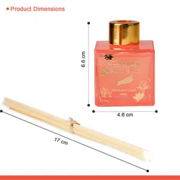 pan aromas Wonder Series Reed Diffuser - 50ml - Tropical Peach image 2