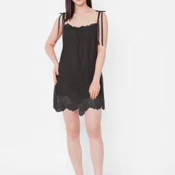 FashionRack Black Net Baby Doll image 5