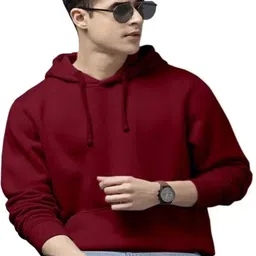 stelino Men Full Sleeve Solid Hooded Sweatshirt-picture-12
