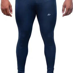 decisive Solid Men Dark Blue Tights-picture-11