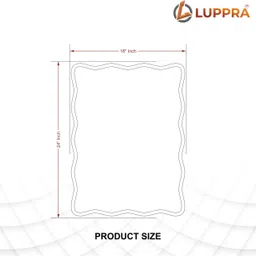 flipkart perfect homes Rectangular 18x24 Inch 5 mm Glass Bathroom Mirror image 3