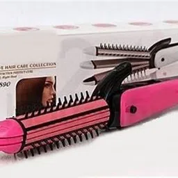 Moonlight NHC8890 NEW 8890 HAIR STRAIGHTENER WITH CRIMPER AND EXTERORDINEY HAIR STRAIGHTENER Hair Styler-picture-17