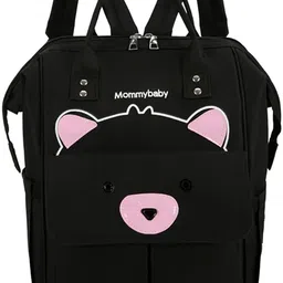 house of quirk Bear Print Baby Diaper Bag Maternity Backpack-41X18X25.5 Cm NA-picture-18