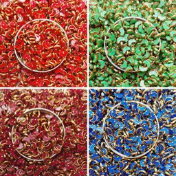 Kundan Stone/Fitting Stone ,Combo Pack of 4 Colors, 10 gms each, Total 40gms-image-64