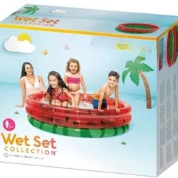 Inflatable Watermelon Pool (IND *3681), Round Outdoor Pool Inflatable Swimming Pool-image-16