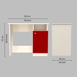speciality panels Writing Multipurpose table with 10 years guarantee against Borer & Termites Engineered Wood Study Table image 4
