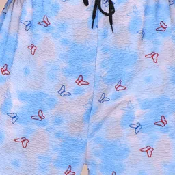 tannu fashion Women Relaxed Light Blue Lycra Blend Trousers image 4